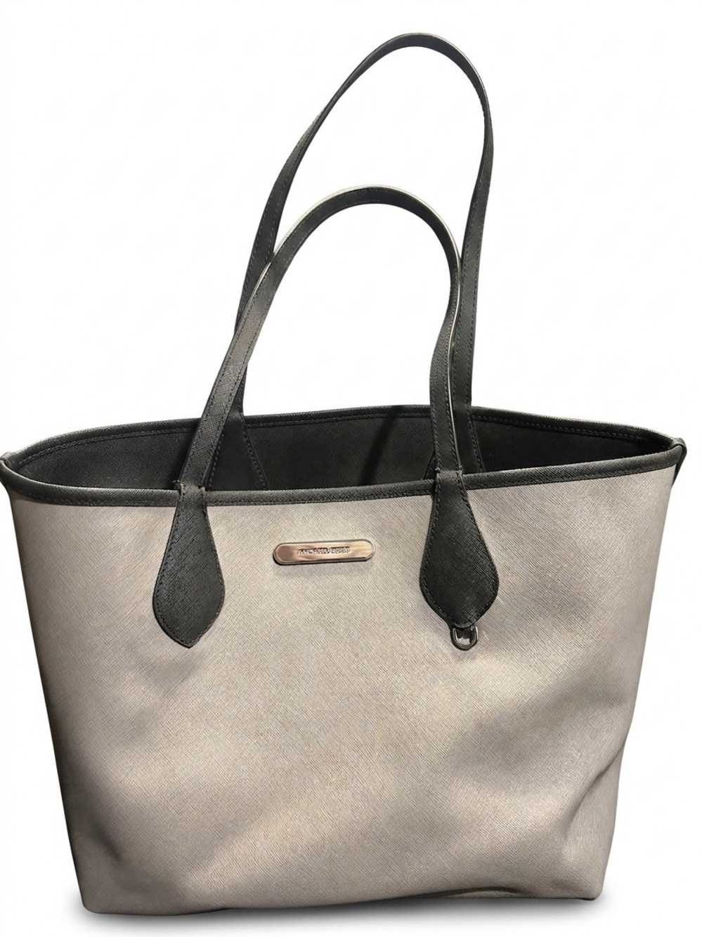 Michael Kors Beige Tote with Black Trim